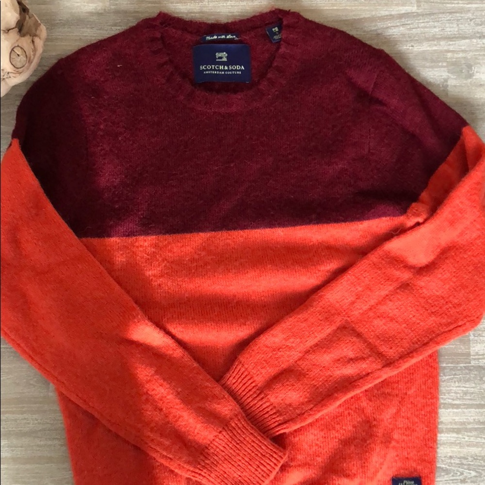 Scotch and Soda Wool Sweater, Small